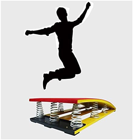 9 opruga opterećuje sportsku odskočnu dasku od 110 kg / 242 lb, visoku sposobnost skakanja, stabilnu sigurnost, gimnastičku opremu