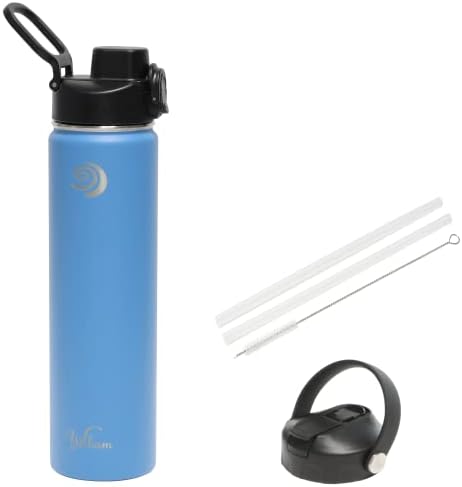 Yerbam Sports Flask Thermos boca s vodom s jednim dodirom otvorenim poklopcem i natkrivenom kapkom od slame široke usta izravna perilica