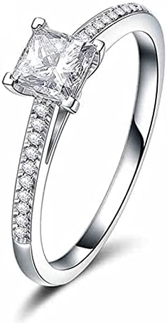 Ženski prsten nakit ženski zaručnički prsten s cirkonom dijamantna princeza personalizirani prstenovi slatki voćni prstenovi