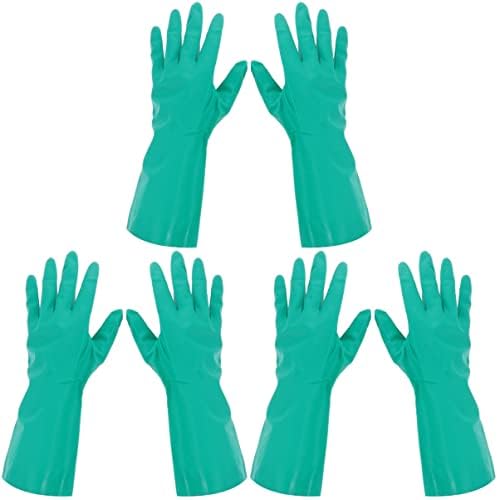 Gumene rukavice od 3 kom, rukavice za pranje posuđa, rukavice za čišćenje oko kuće, vodootporne rukavice, rukavice otporne na ulje