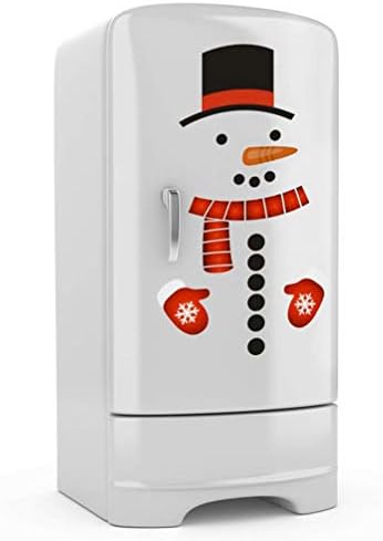 Kisangel božićni hladnjak magnet s snježnim naljepnicama s snježnim naljepnicama božićne naljepnice samo ljepša naljepnice za odmor