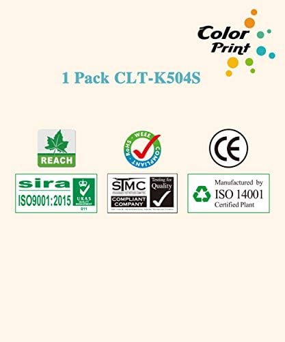 Zamjena tonera za kompatibilnu boju za zamjenu tonera za Samsung 504S CLT-K504S CLT-504S K504S CLT504S Radite s XPress C1810W C1860FW