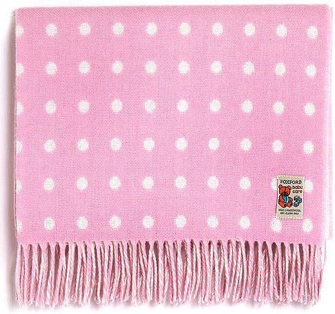 Foxford Woolen Mills Pink Spot Baby Deck