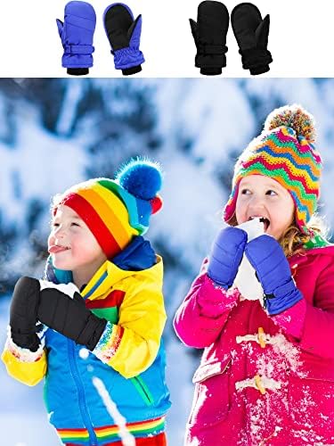 4 parova dječje skijaške rukavice vodootporne tople snježne rukavice zimske tople rukavice za aktivnosti na otvorenom
