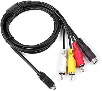 Parthcksi 5ft AV A/V Audio TV kabel za kabel za kamkorder HandyCam MHS-PM5/V/E/G