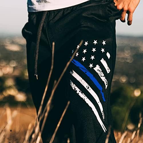 Taktički Pro Supply Sweatpants American Flag - Joggers za muškarce Women Fitness Workout