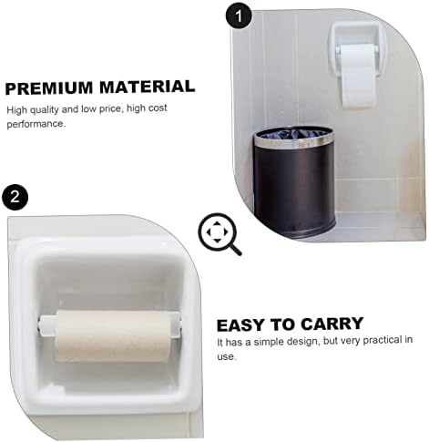2 kom. osovine uvlačivi držač papira s plastičnim punjenjem kolut za osovinu zamjena toaletnog papira umetak za hotelsku kupaonicu