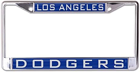 MLB Los Angeles Dodgers umetnuti metalni okvir registarskih tablica, 2-tag uglovi