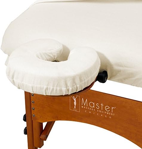 Glavna masaža ugrađena jastuk za lice polumjeseca bijela, 4/pakiranje