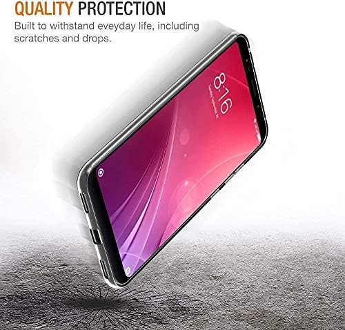 P/N Lively Smart Smartphone kućište sa zaštitnikom zaslona, ​​rotirajući prsten [magnetska montaža automobila] [Kickstand] Slučaj za