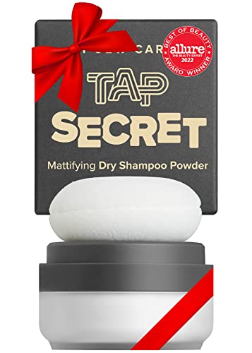 Ja brinem vrhnje očiju s aplikatorom - Slow -Key, 0,50 FL OZ + suhi šampon - Tapt Secret, snop od 0,27 oz