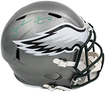 Zach Ertz potpisao je flash kacigu NFL-a u punoj veličini - NFL kacige s autogramima