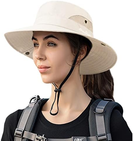 Ženski vanjski šešir za sunčanje Prozračna pakirana kapa sa širokim obodom za ribolov, planinarenje, otvor za rep