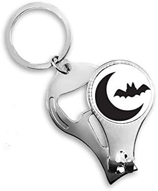 Mjesec Bat Happy Fear Halloween nokat Nipper prsten za ključeve otvarač za bočicu za bočicu