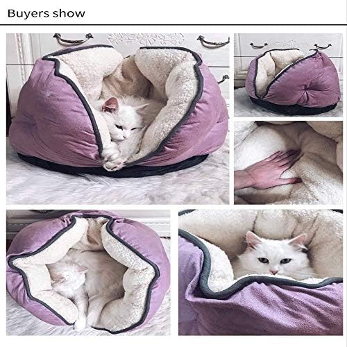 _ Kreveti za kućne ljubimce mačje leglo mačja vreća za spavanje uzgajivačnica za male pse jesen / zima topla poluzatvorena mačja soba