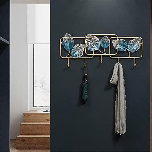 Ganfanren nordijski kovano željezo metalne kuke ulaz ulaz hodnik za pohranu ključ za spavaće sobe zid zidni kaput vješalice za odjeću