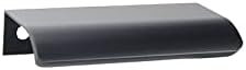 McRedy Modern Style Crni rub prstiju, dužina 4,72 inča Skriveni kuhinjski ormarići Ladice Ladica za rub Tab Povuci za namještaj skriveni