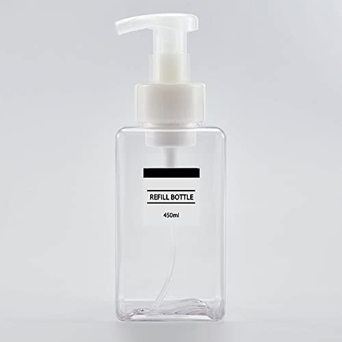 250/450ml šampon šampon losion za tuširanje sapuna prazna pjenastih boca