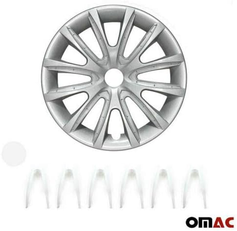 OMAC 16 -inčni hubcaps za Ford Transit Grey i White 4 PCS. Poklopac naplataka na kotači