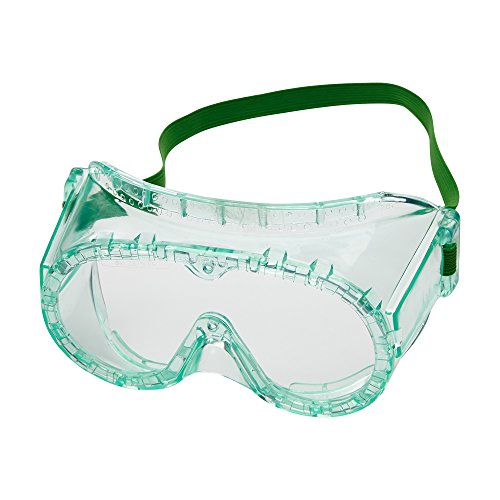 SellstRom Fleksibilan, mekan, ne-prozračen, zaštitni sigurnosni naočar, bistro tijelo, premaz protiv magle, bistra leća, zelena podesiva