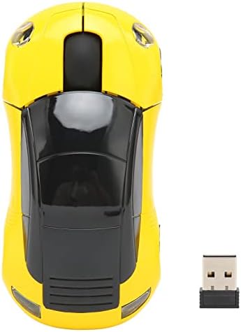 Bežični miš Dpofirs, bežični miš 2.4 G Wi-Fi USB-prijemnik, 3D Sportski auto miš za prijenosna RAČUNALA, tablet igre, ureda Mac Windows