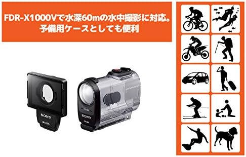 Set za ronjenje Sony AKA-DDX1K za akcijske kamere FDRX1000V 4K, crna