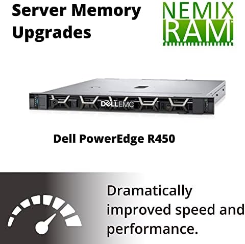 NEMIX RAM 32GB DDR4-2933 PC4-23400 ECC RDIMM Registrirana nadogradnja memorije poslužitelja za Dell PowerEdge R450 SELL SERVER