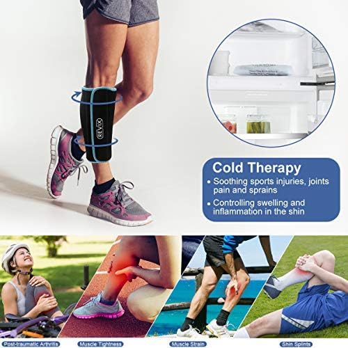 Revix omota za pakiranje lega i teleta za ozljede za višekratnu upotrebu, hladno pakiranje stopala za ublažavanje boli