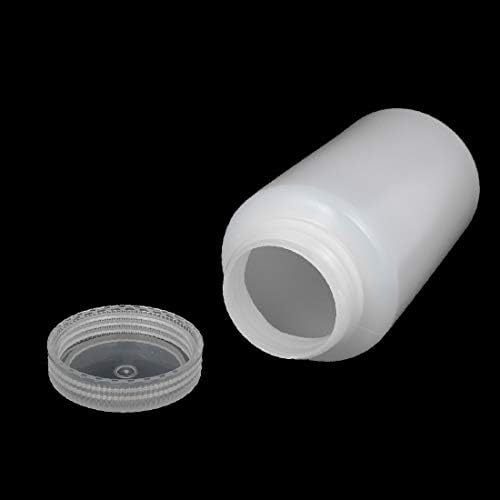 X-DREE 1000 ml plastične široke usta okrugle laboratorijske boce boce boca bijela (Bottiglia da 1000 ml u plastici bianca con becco