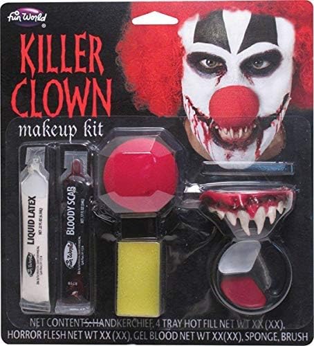 Zabavni svjetski ubojica klauna make up komplet