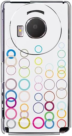 Casemarket SoftBank Lumix Phone Polikarbonata Clear Tvrda futrola [Kolekcija prstena u boji - siva]