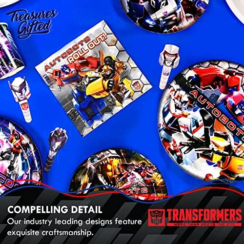 Blago darovi Transformers Party pribor - poslužuje 32 gosta - pribor za pribor za pribor za Transformers zaprema za zabavu - Transformers