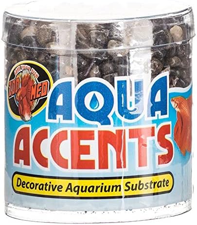 Zoo Med Aquatic Aqua Acksces Aquarium Supstrat - Dark River Pebbles