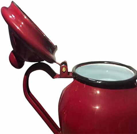 Houkai Vintage Emajl čaj od čajnog čajnika s poklopcem od 12 cm čajnika