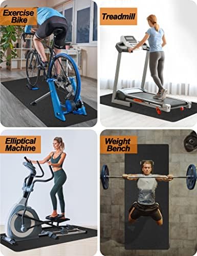 Prostirka za opremu za vježbanje 30 & 34;60/ 36 978 prostirka za trčanje, sobni bicikl, stacionarna prostirka za vježbanje, eliptična