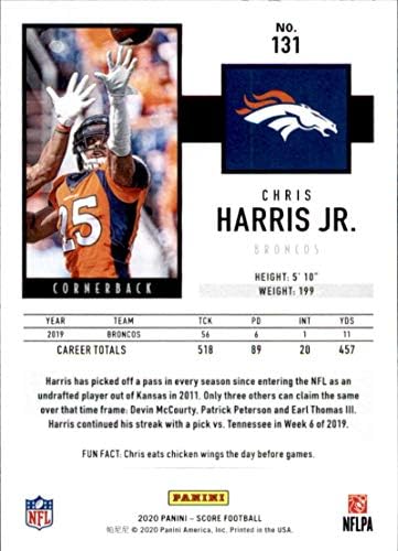 2020. rezultat 131 Chris Harris Jr. Denver Broncos NFL Football Card NM-MT