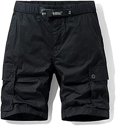 RTRDE muške kratke hlače povremene modne boje elastične džepne hlače pamučne kratke hlače kombinezon muškarci