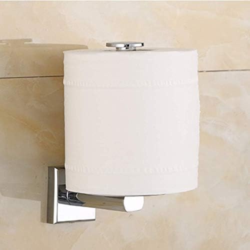 SXNBH držač toaletnog papira- držač valjanog toaletnog papira od nehrđajućeg čelika za kupaonicu Kuhinjski dodatak okrugli