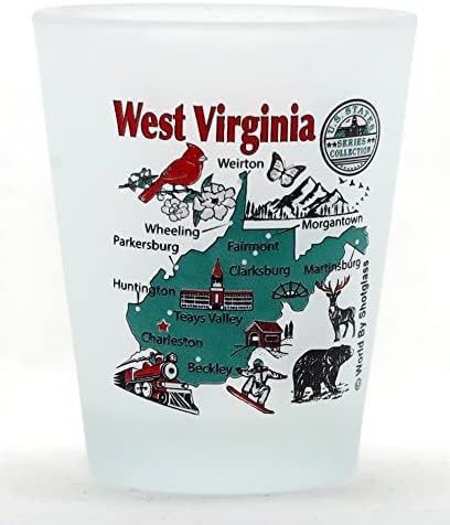 Zbirka čaša serije Zapadna Virginia, Američke Države