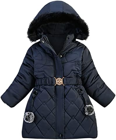 Grils Boys Fashion Letter Print Slatki kaputi Dječji zimske jakne kapute Dječaka jakna toplo kapuljača djevojčice u