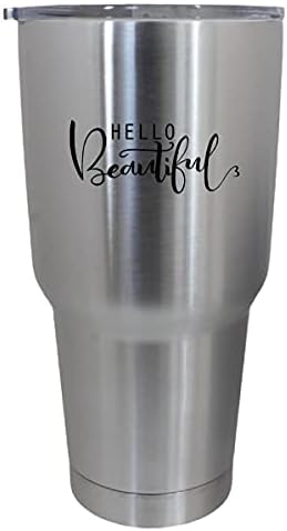 Epic Designs šalice naljepnice za piću pića - Hello lijepa - smiješna inspirativna naljepnica naljepnica