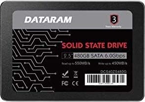 Dataram 480GB 2,5 SSD pogon Solid State pogon kompatibilan s BioStar Pro TB250-BTC