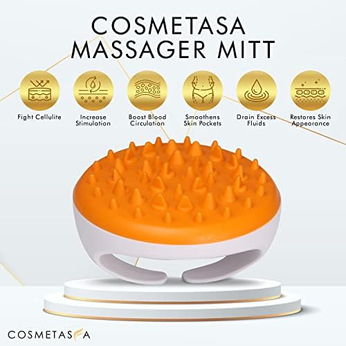 Cosmetasa Cellulit Massager četkica Mitt - u velikoj mjeri pomažu u uklanjanju celulita i povećanju cirkulacije
