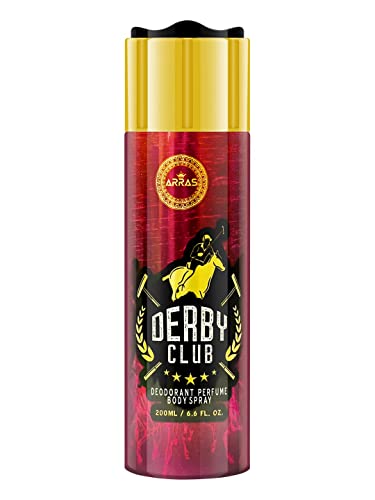 Generic Arras parfem Derby Club Deodorant Spray Osvježavajući dugotrajni DEO za muškarce 200 ml