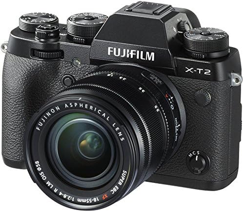 Digitalni fotoaparat bez zrcala od 18 do 55 milimetara, s objektivom od 18 do 55 milimetara, crni