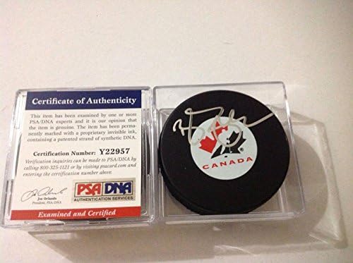 Brendan Shanahan potpisao je pak u hokeju na ledu za kanadsku momčad s autogramom u Kanadi-NHL PAKOVI s autogramima