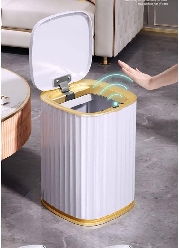 LXXSH Dostava pametni senzor smeća za smeće Kuhinja kupaonica Toalet smeće može najbolje automatsko indukcijsko vodootporno kantu s