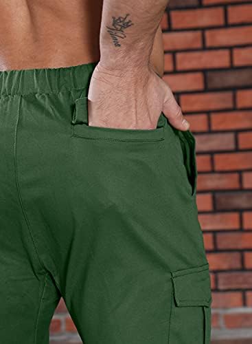 Muške hlače teretni trkači Sweatpants casual hlače tanke fit chino hlače s džepovima