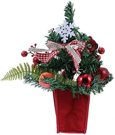Soimiss 1 set božićni dan mini božićno drvce radne površine ukrasni poklon