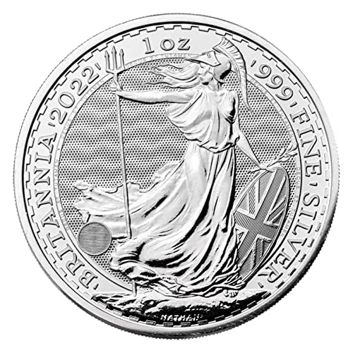 2022. UK 1 oz British Silver Britannia kovanica briljantna funta necirkulirana